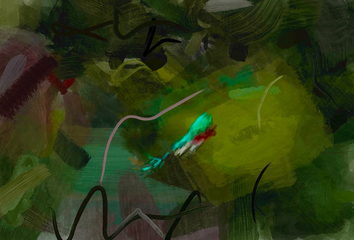 Wandering—Carol Steen painting